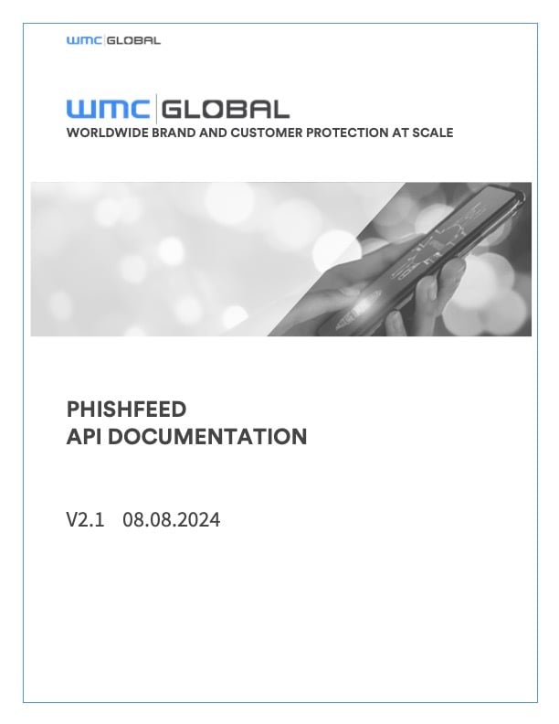 PhishFeed API Documentation v2.1
